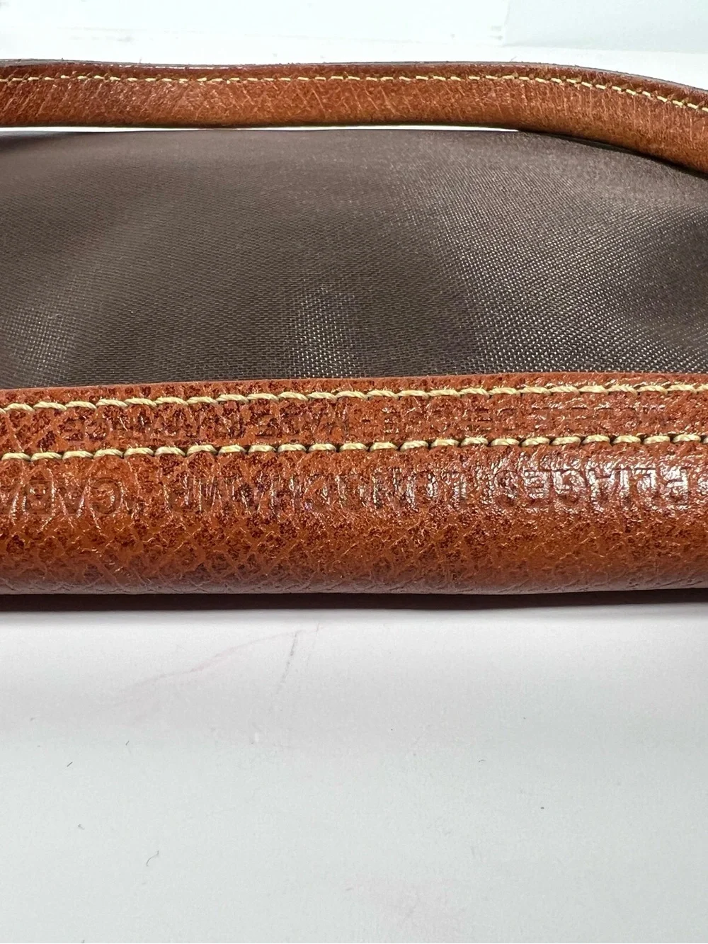 Brown and Tan Women's Tote Bag - Classic Two-Tone Design